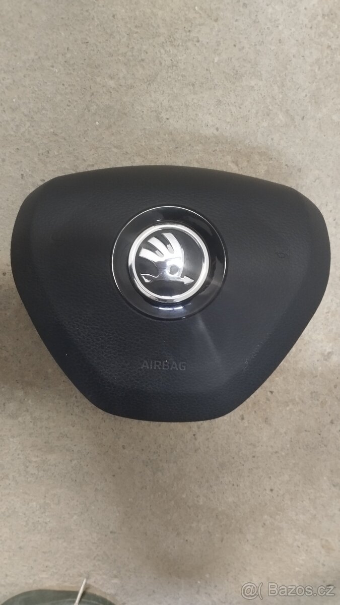 Airbag řidiče originální Škoda Octavia 3, Fabia 3, Superb 3,