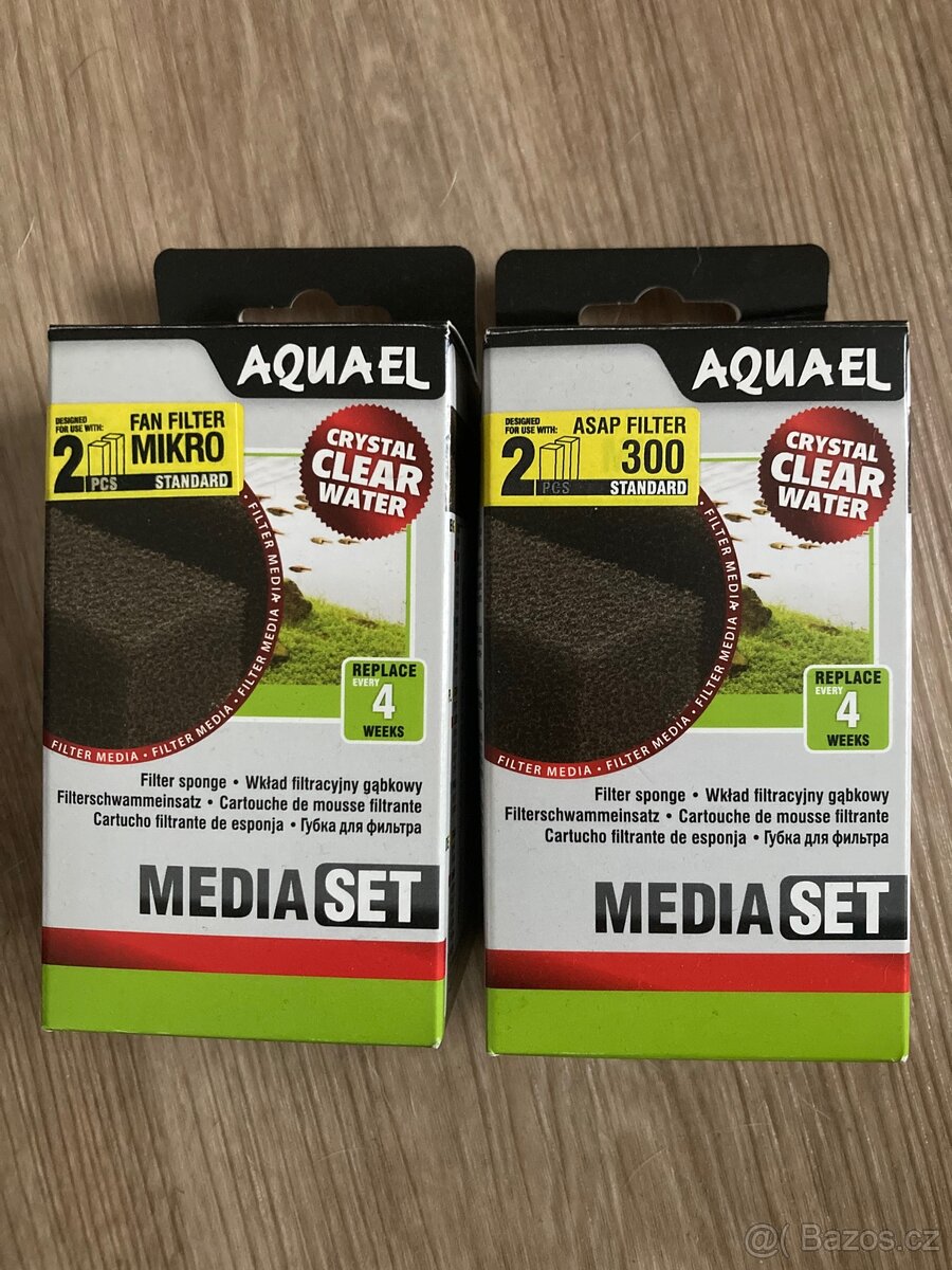 Dvě náhradní filtrační vložky