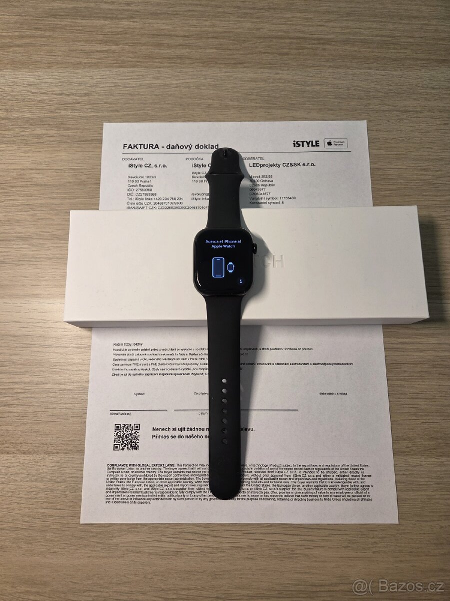 Apple Watch Series 10 46mm - černá, záruka