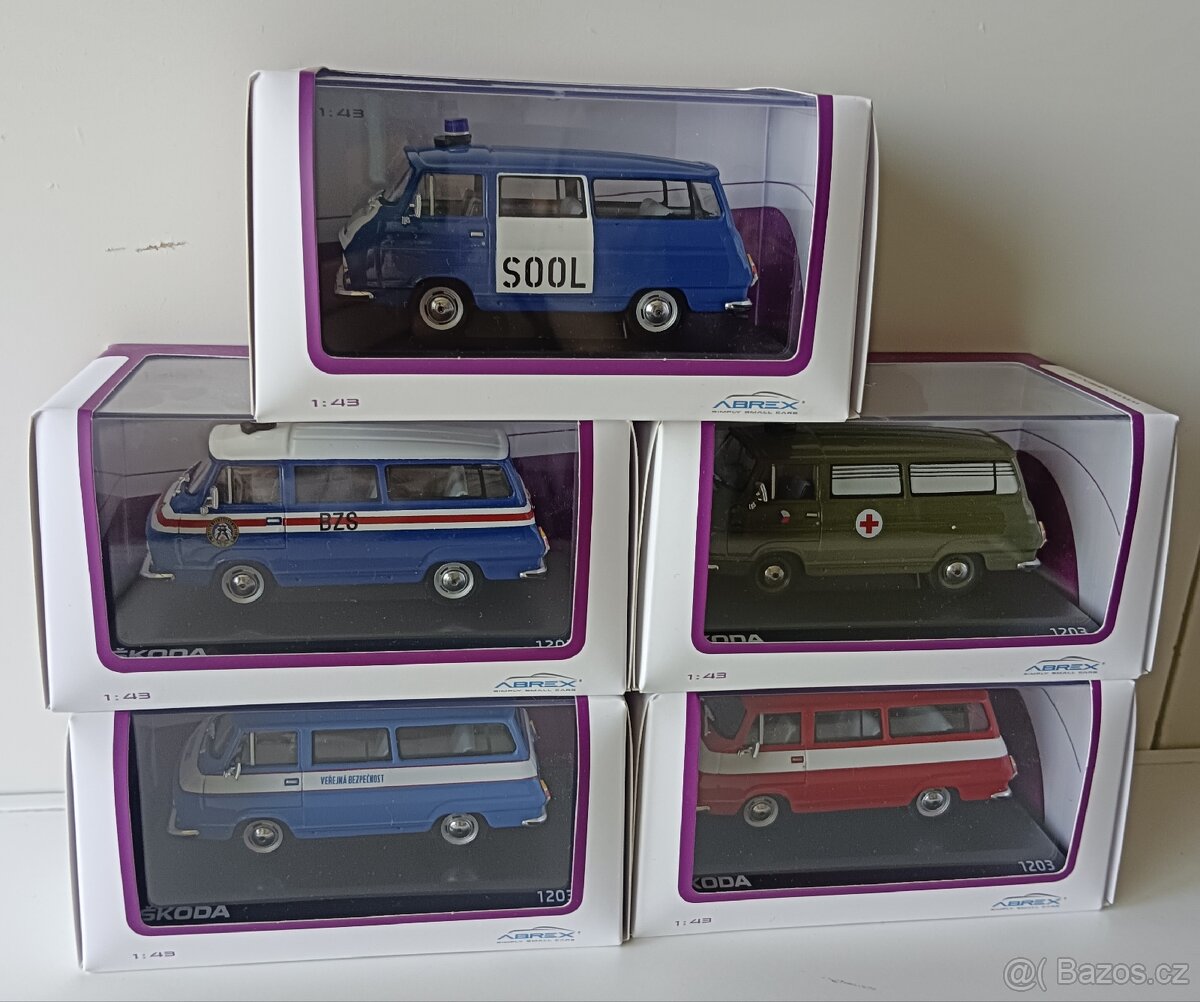Škoda 1203 Abrex 1:43
