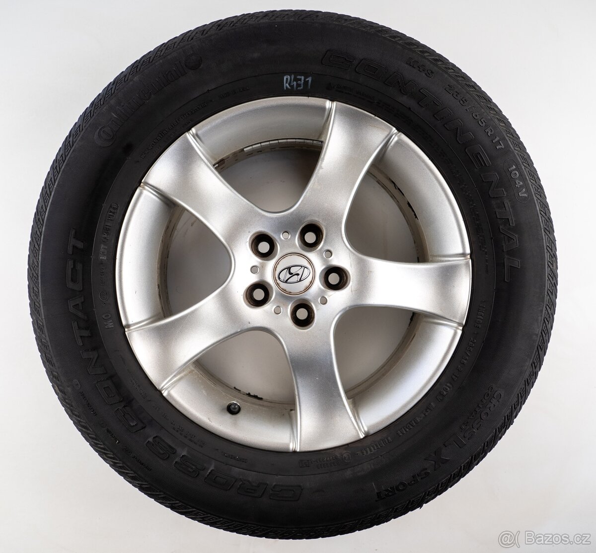 Hyundai SantaFe - 17" alu kola - Celoroční pneu