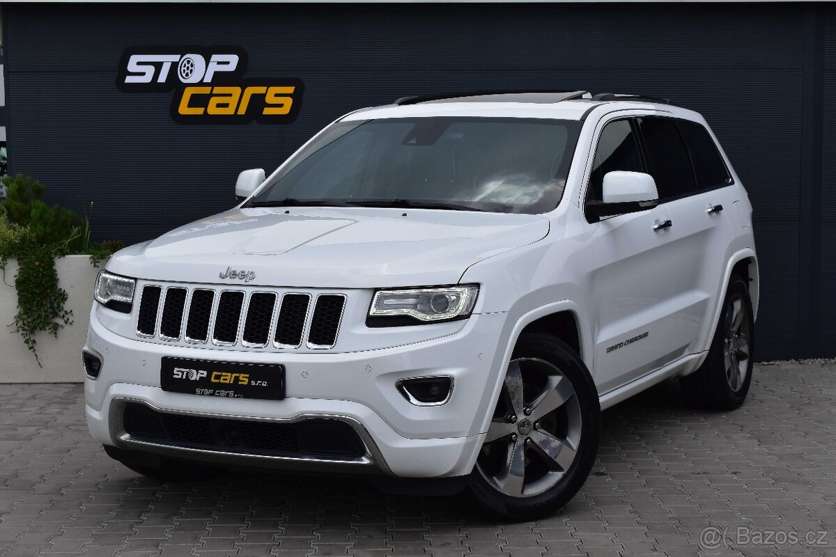 Jeep Grand Cherokee 3.0 CRD OVERLAND TAŽNÉ DPH ČR 1.Majitel