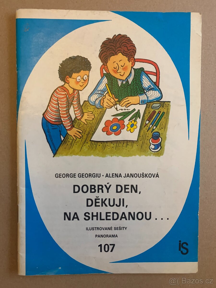 Dobrý den, děkuji, na shledanou, ilustrované sešity 1985