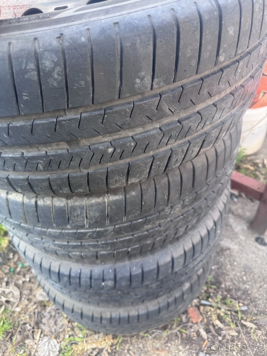 Plechové disky s pneu 5x100 r15