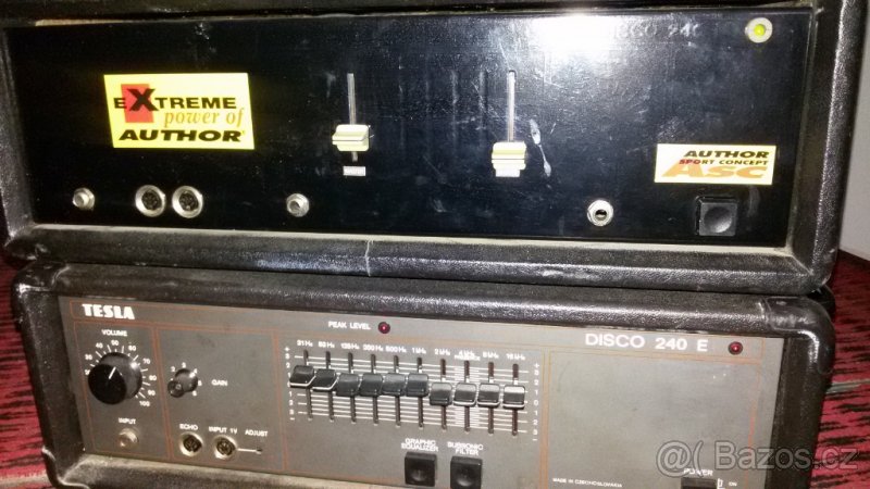 retro zesilovač Disco 240s a 240E
