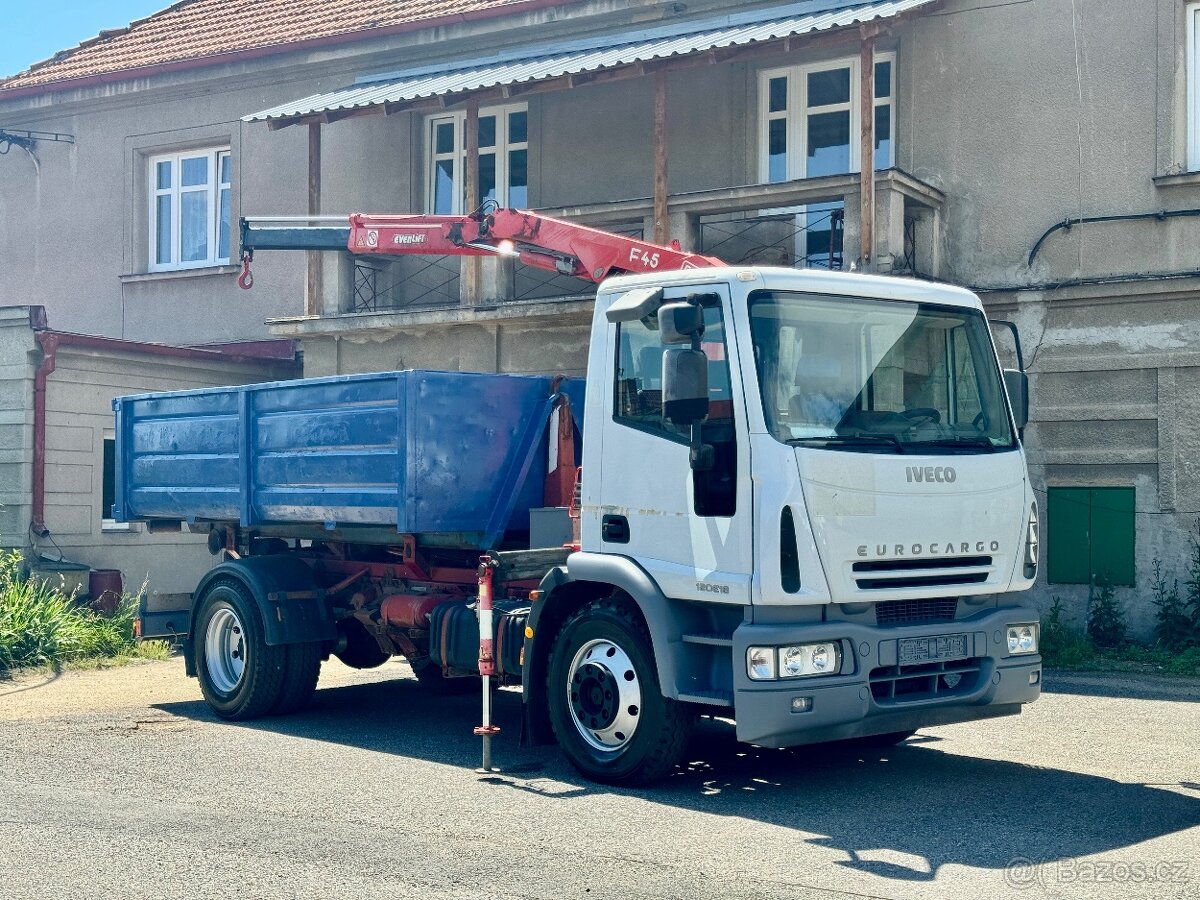Iveco Eurocargo 120E18 nosič kontejnerů + HR