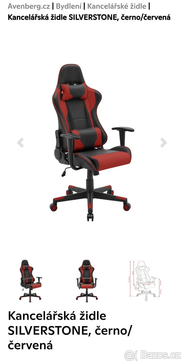 Kancelářská židle Silverstone