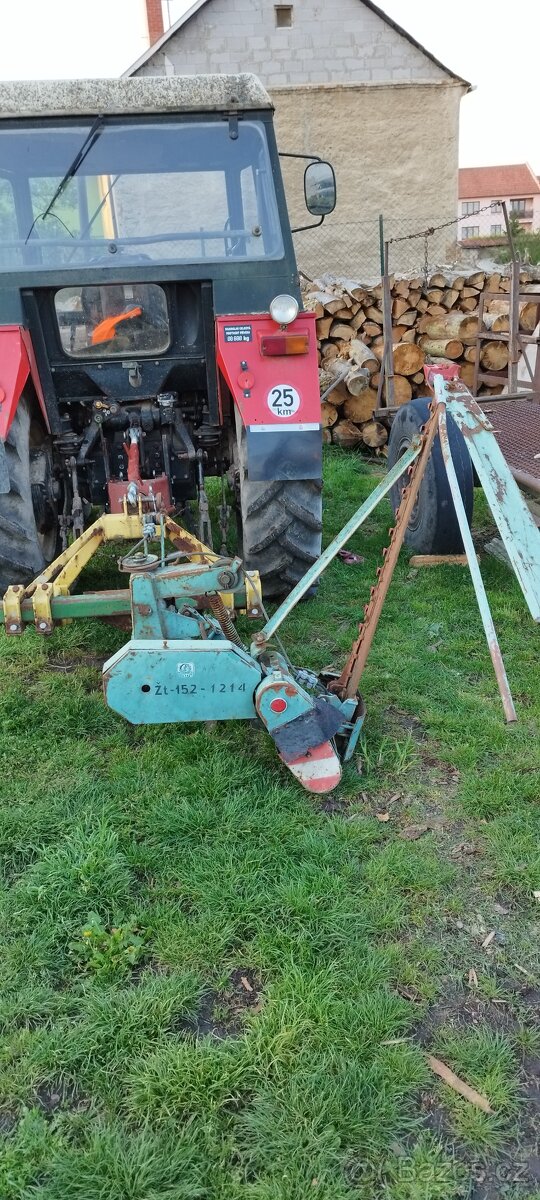 Lištová sekačka za traktor