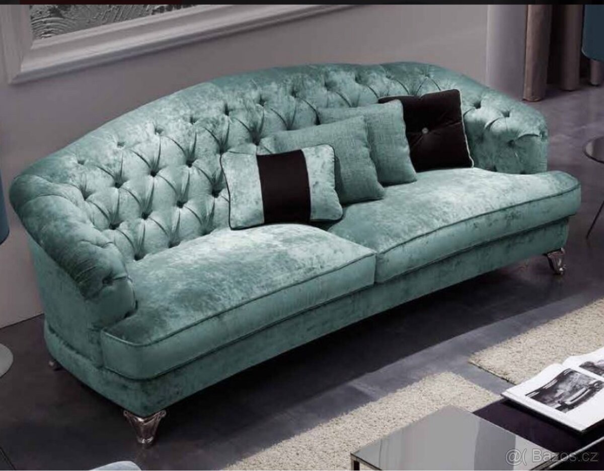 Pohovka, sedací souprava, Italsky výrobce