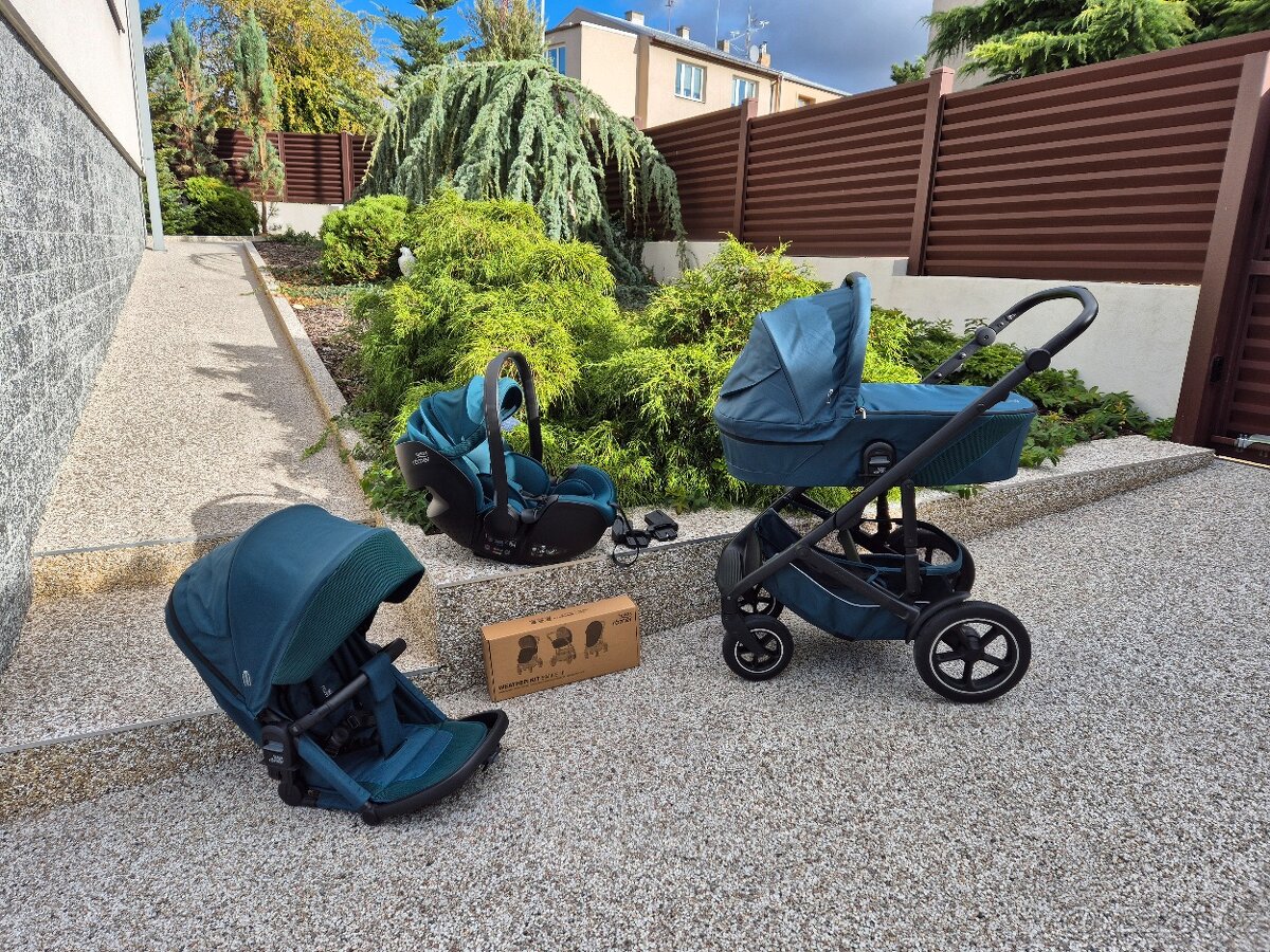 Prodám kočárek a autosedačku Britax Römer Smile 5Z