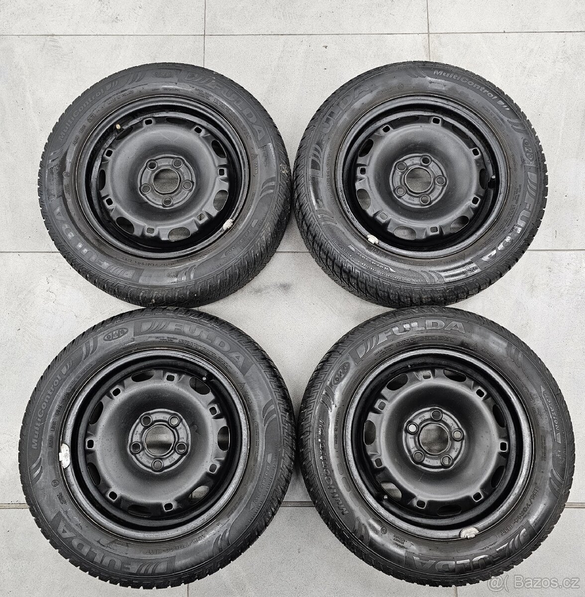 Zimní kola 165/70 R14 5x100  FULDA (ZACHOVALÉ)