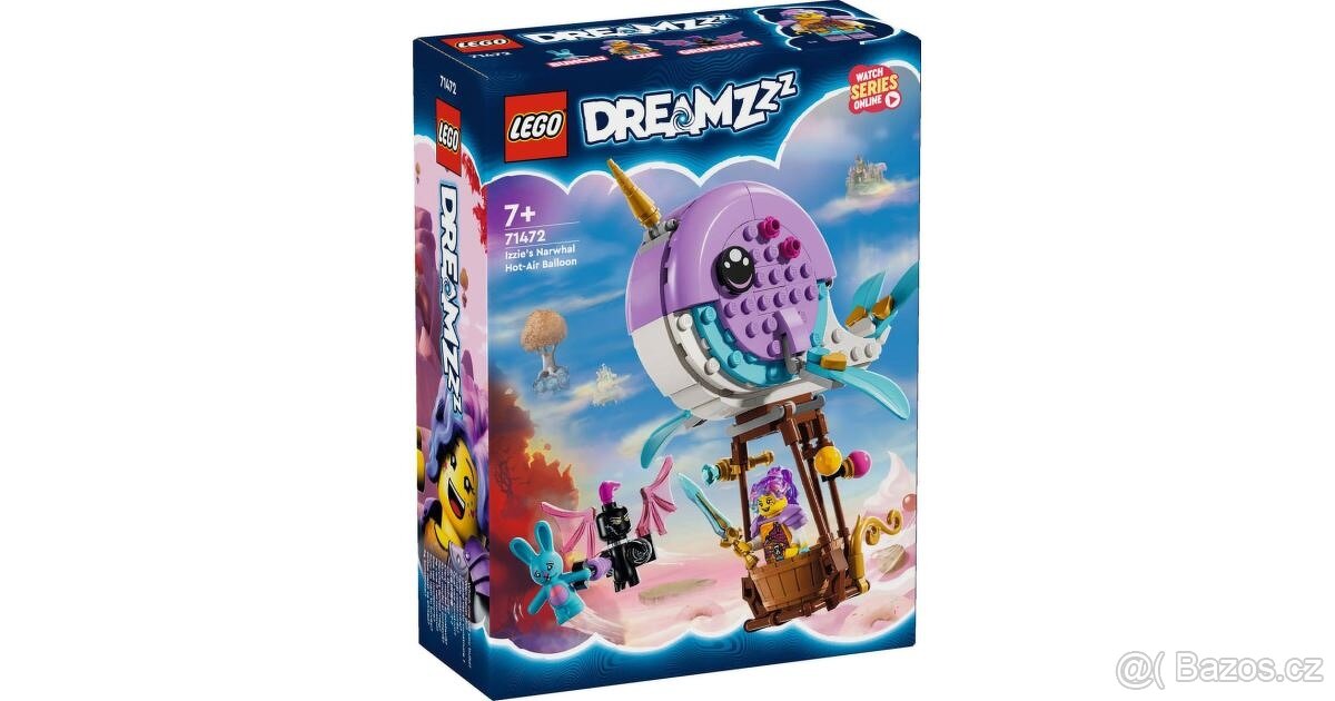 LEGO DREAMZzz 71472 – Izzie a její horkovzdušný balón