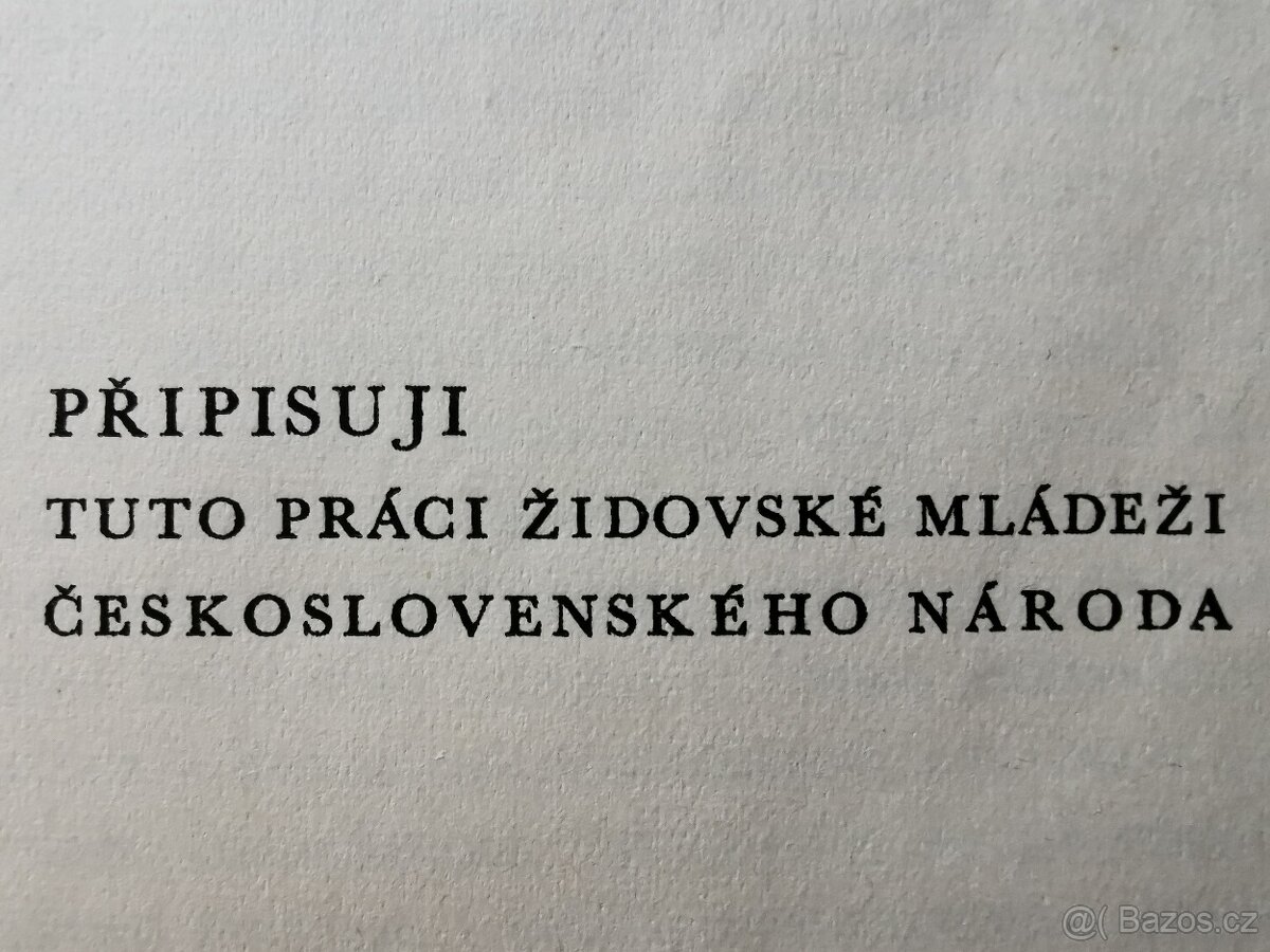 JUDr.Edvard Lederer KRISE V ŽIDOVSTVU A V ŽIDOVSTVÍ /ČSR1934