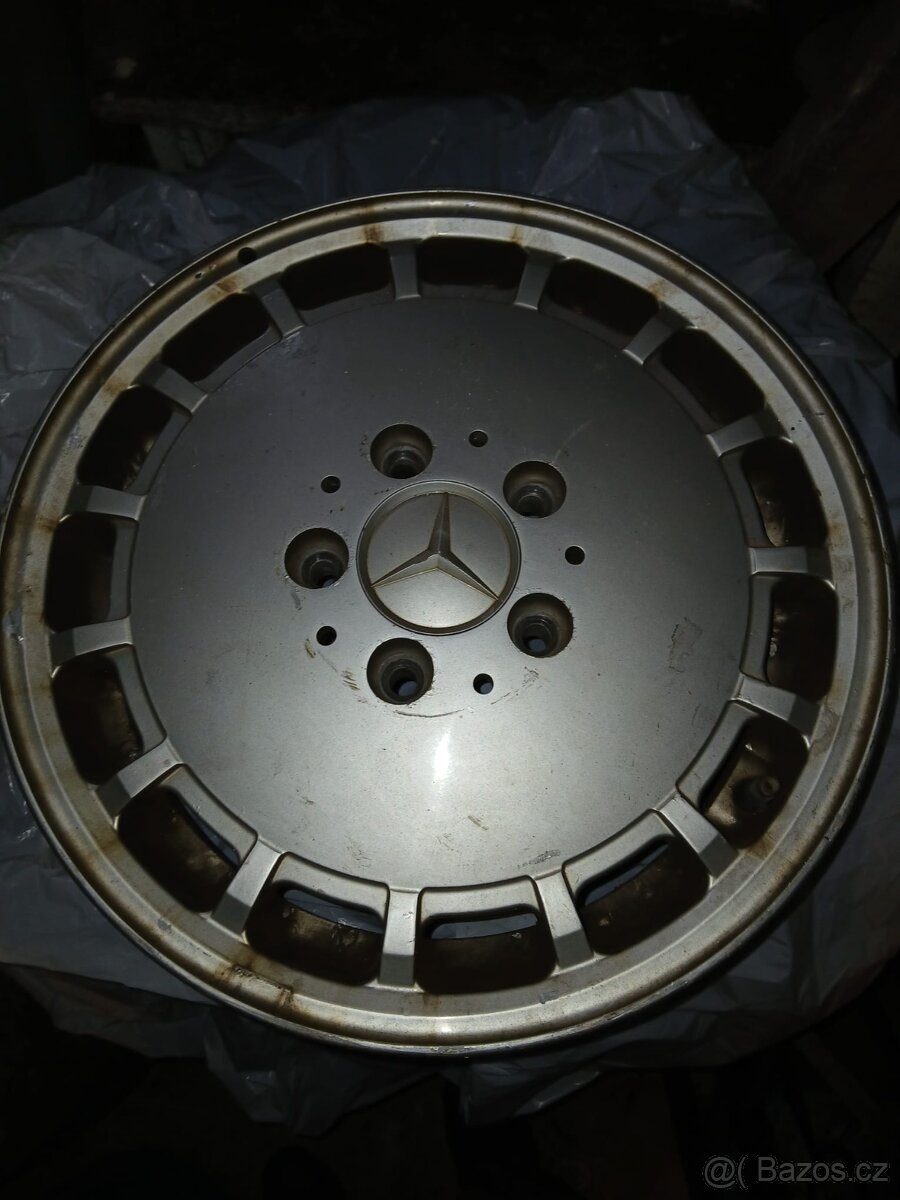 ORIGINÁL DISKY NA MERCEDES 124 NEBO 190, 15 PALCŮ