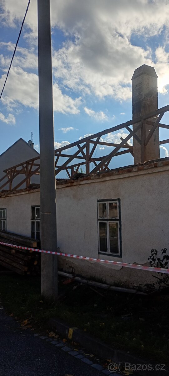 Staré trámy a rozeberem staré objekty