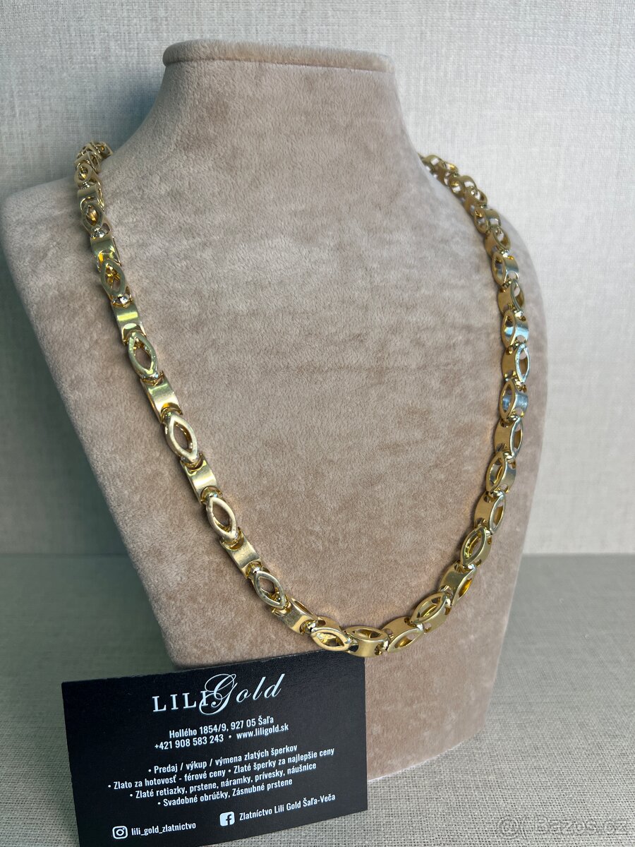 Zlatý řetízek 585/1000 29.36g Nová puncovaná