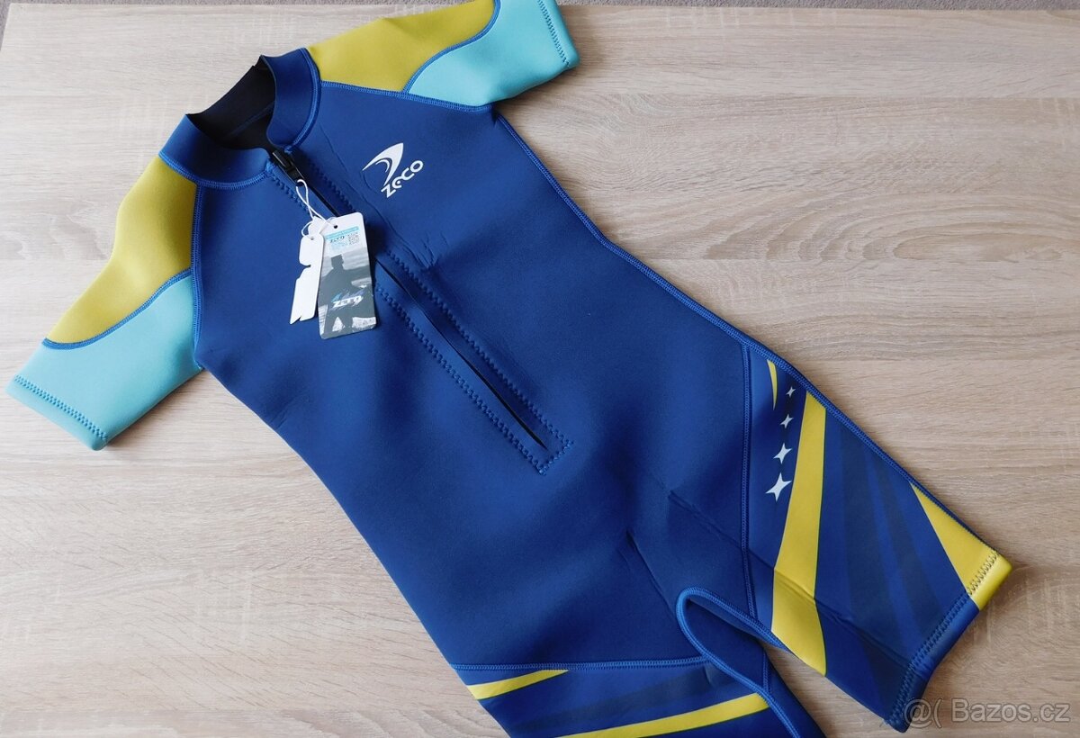 dětský neoprenový oblek ZCCO vel.122/134-nový