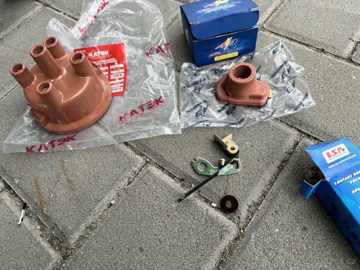 Volha Gaz 21, Gaz 24,UAZ, Víčko- palec- kontakty rozdělovač