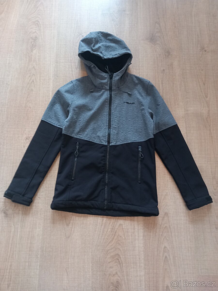 Bunda softshell Head vel.140