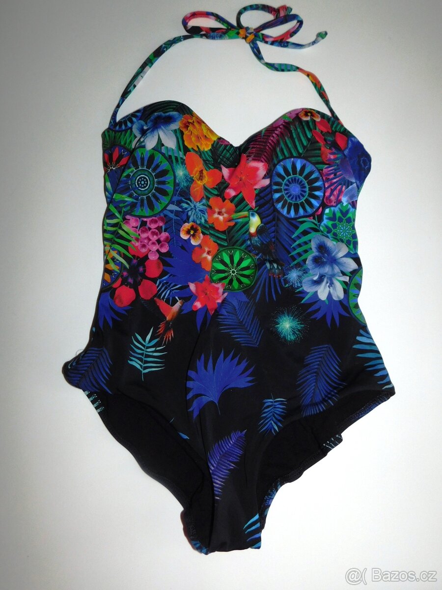 Dámské jednodílné plavky-Desigual-Nové-vel.S