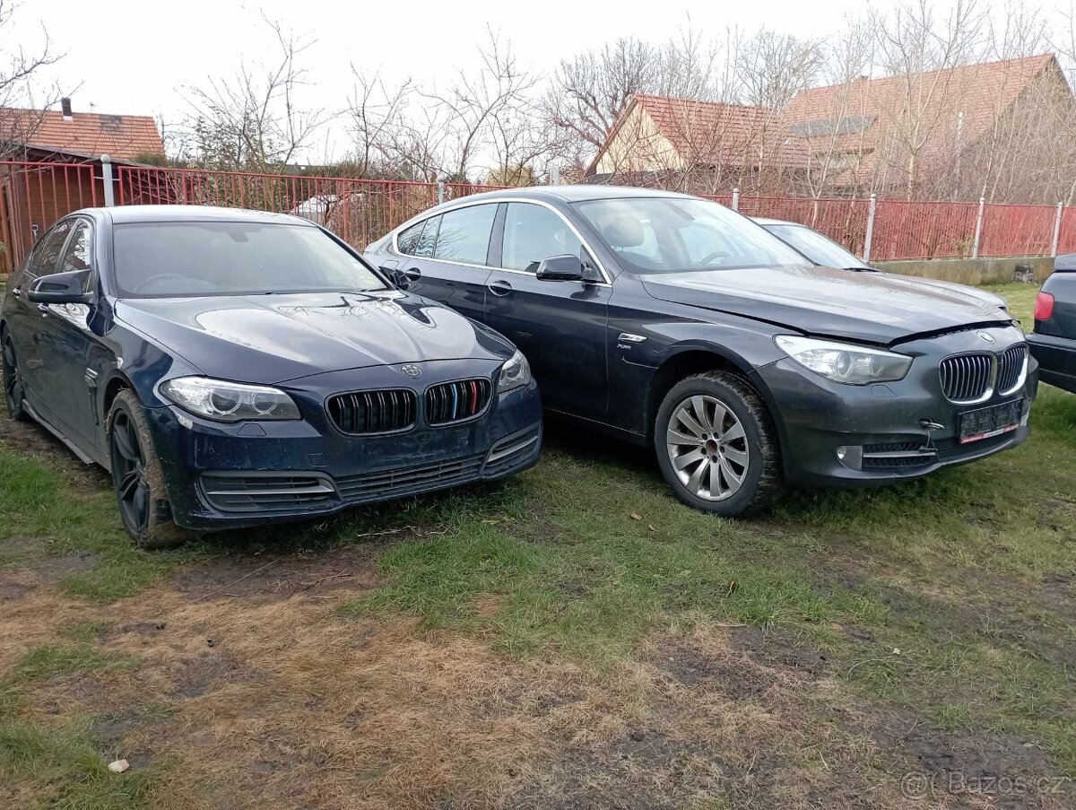 BMW F07 530d GT N57D30A 180KW 8HP70xdrive náhradní díly