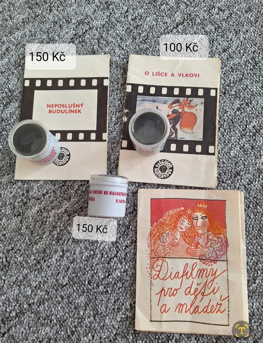 Pohádky do promítačky DIAX