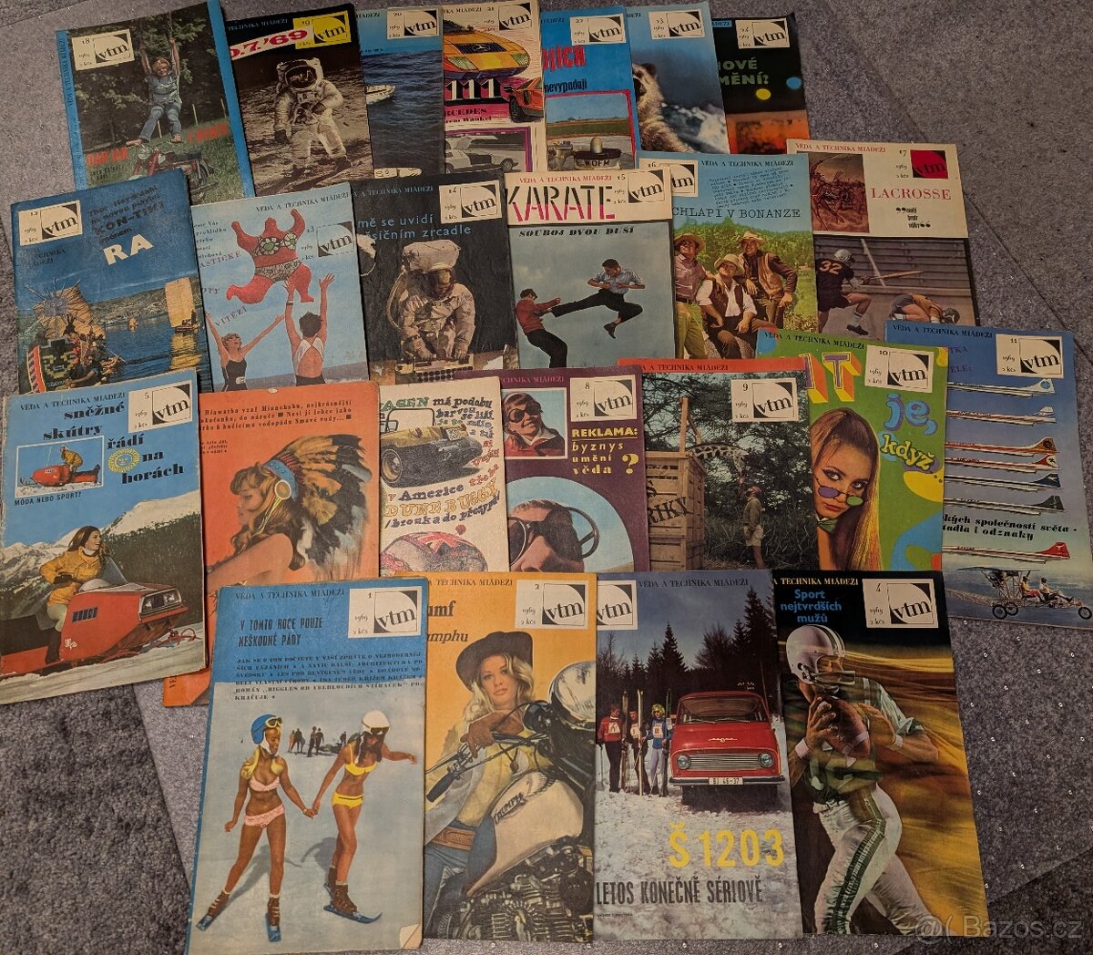 VTM Věda Technika mládeži 1965-1971 (122ks)
