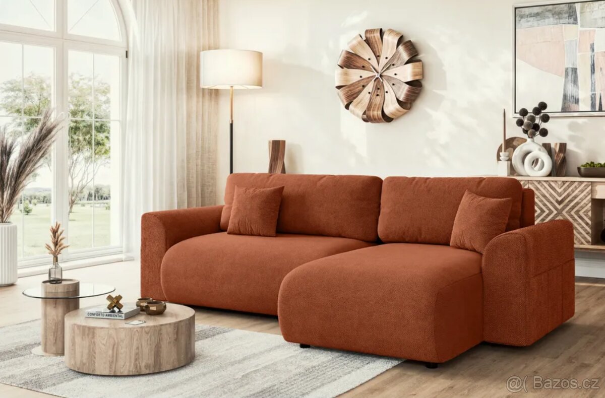 Rohová pohovka LORINE,