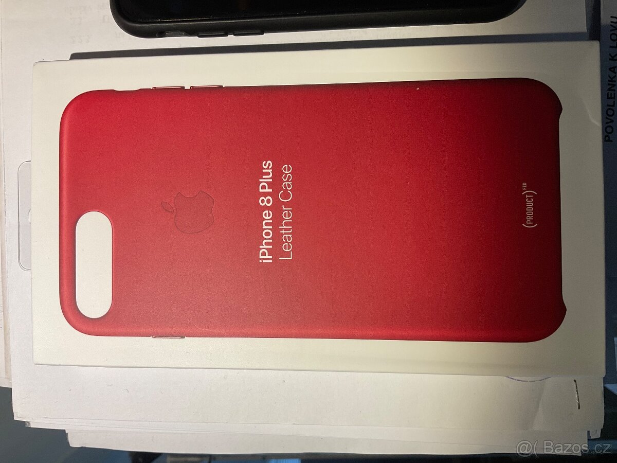 iPhone 8plus leather case pouzdro koženè novè