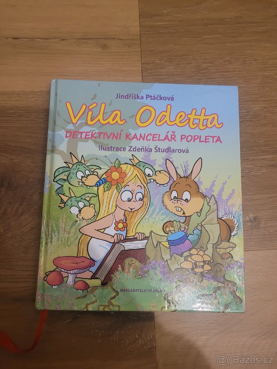 Víla Odetta dětská kniha knížka