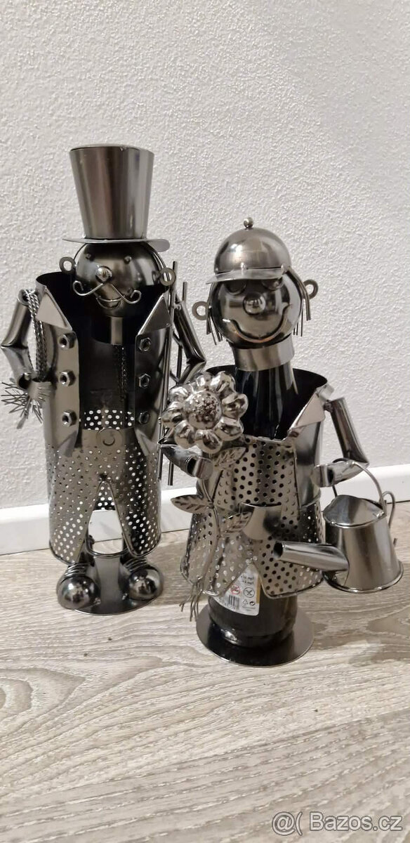 Stojan na víno - ozdobný