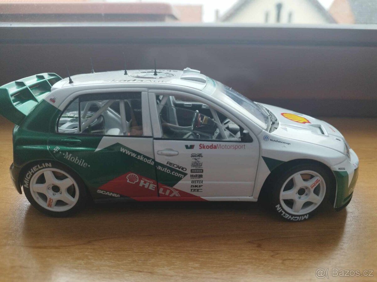 Škoda fabia WRC 1:18 Solido