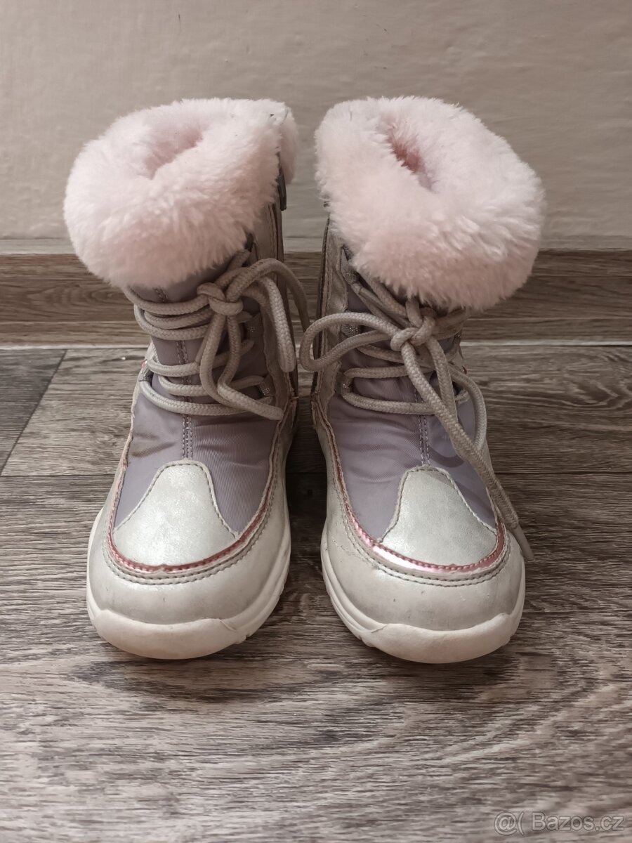 Zimní dětské zateplené boty, vel. 26