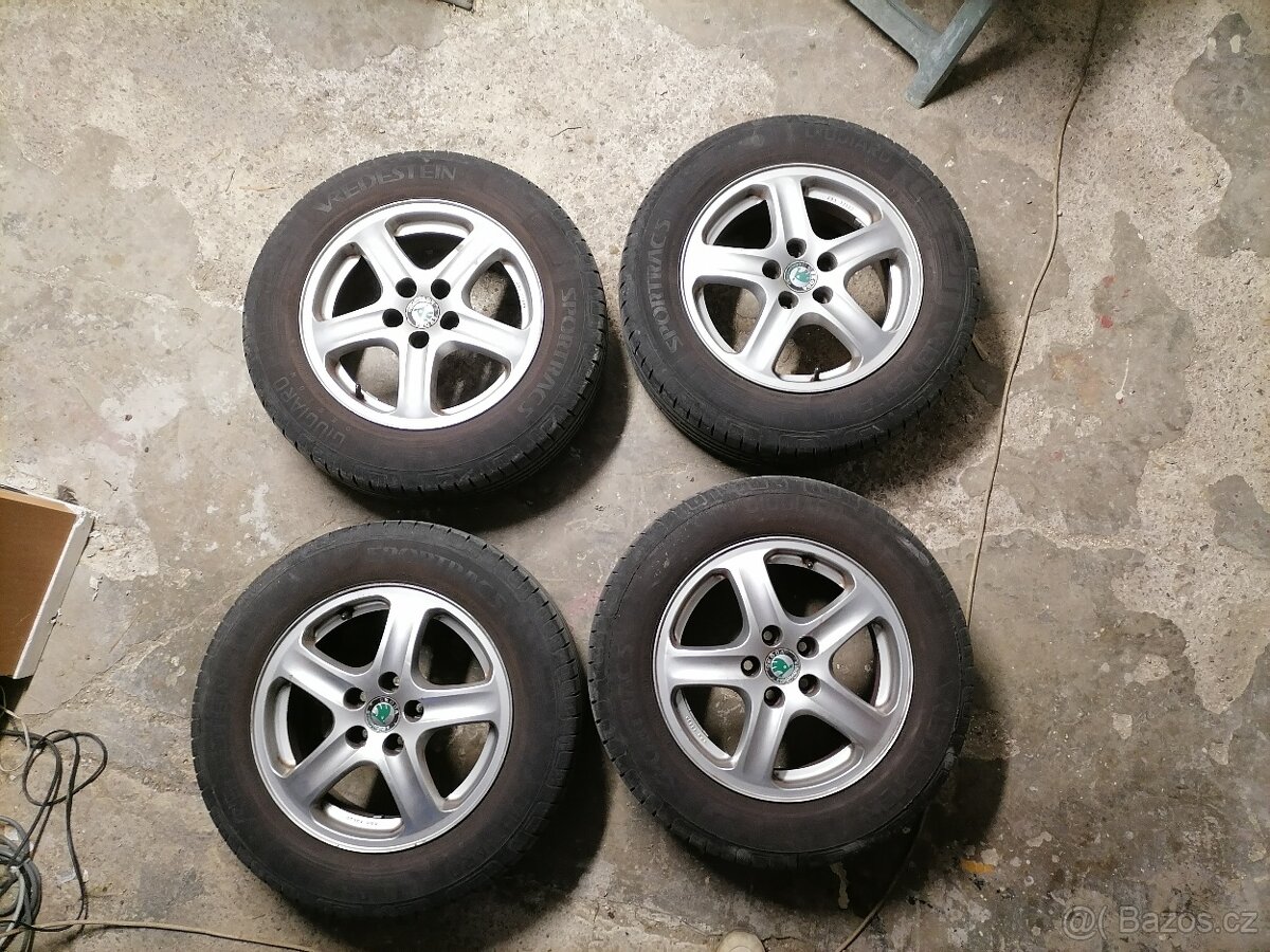 ALU kola Octavia I originál 15"