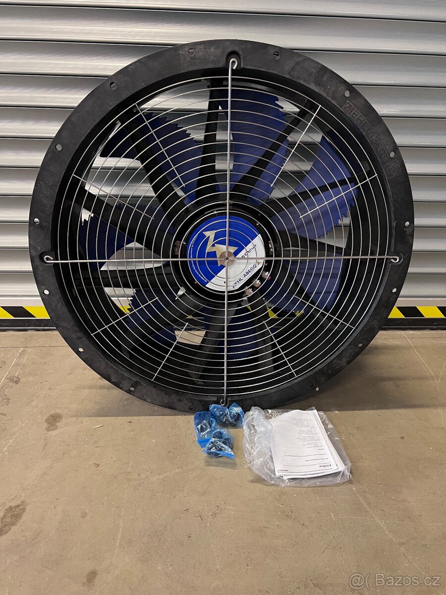 Průmyslovy ventilátor Ziehl-Abegg NOVÝ 2x