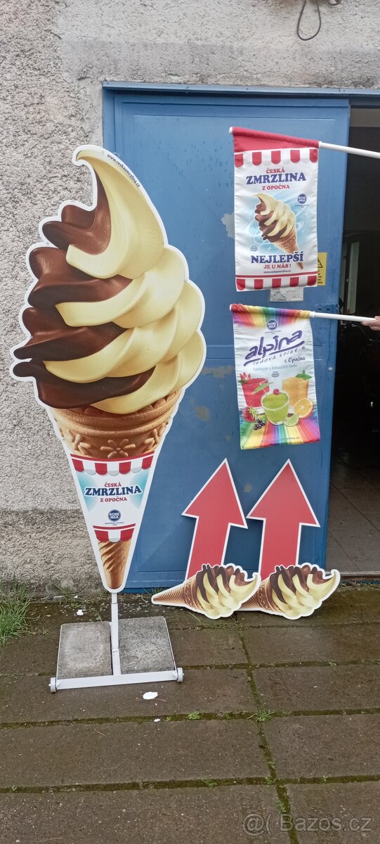 Upoutávka/ reklama Opočenská zmrzlina