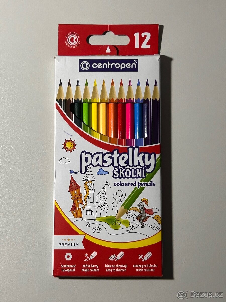 Centropen pastelky – 12 ks