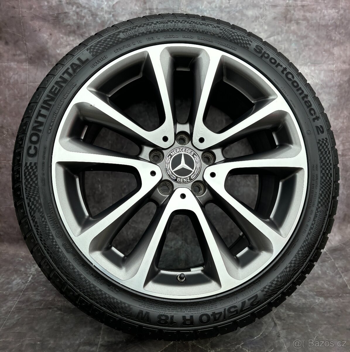 Originální Alu kola Mercedes-Benz E-Klasse R18 letní TOP