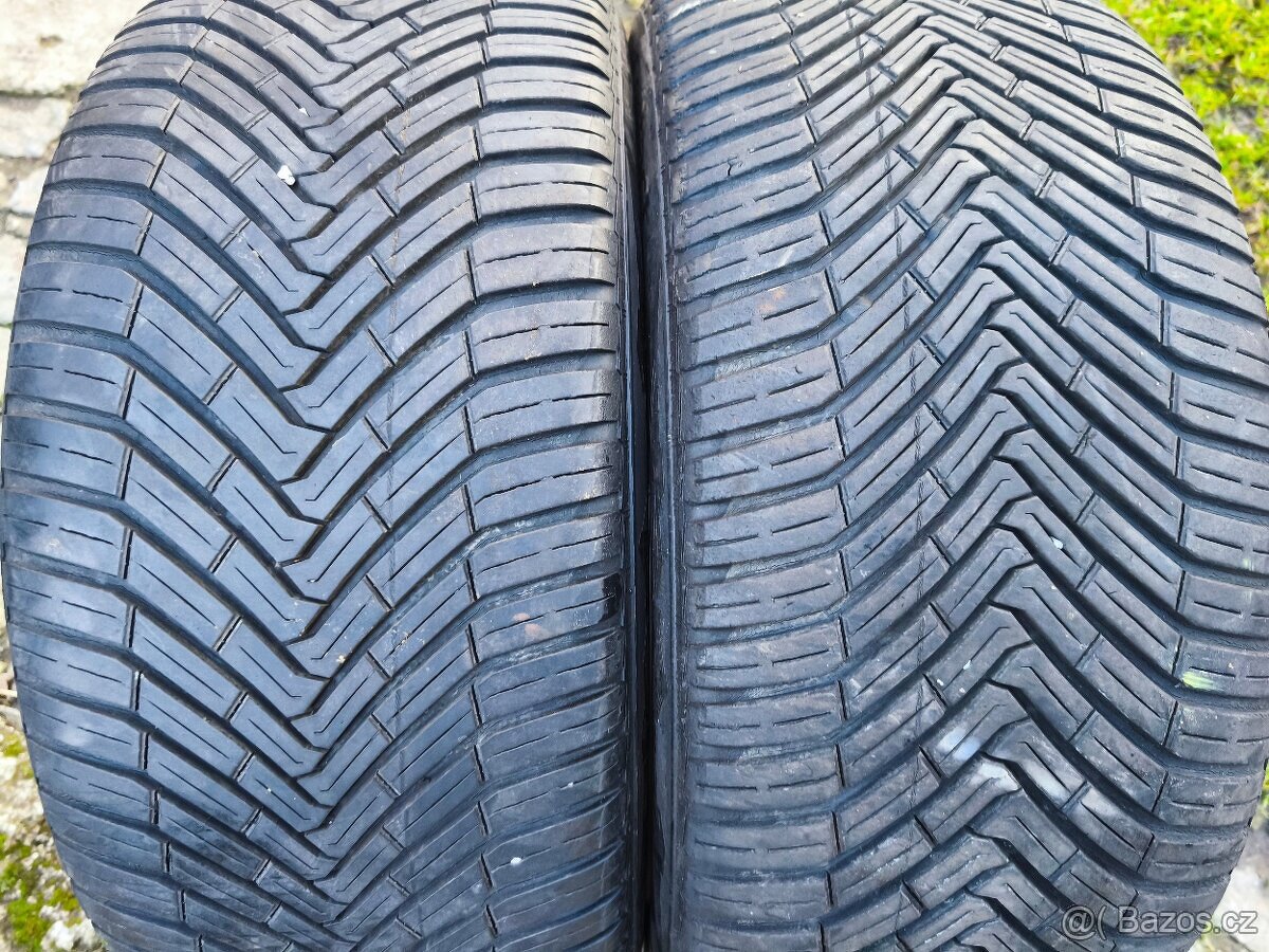 2 celoroční letní pneumatiky Continental 225/45/17