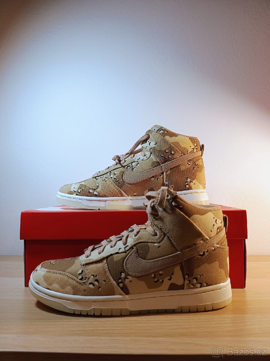 Nike dunk High Desert Camo - velikost 40