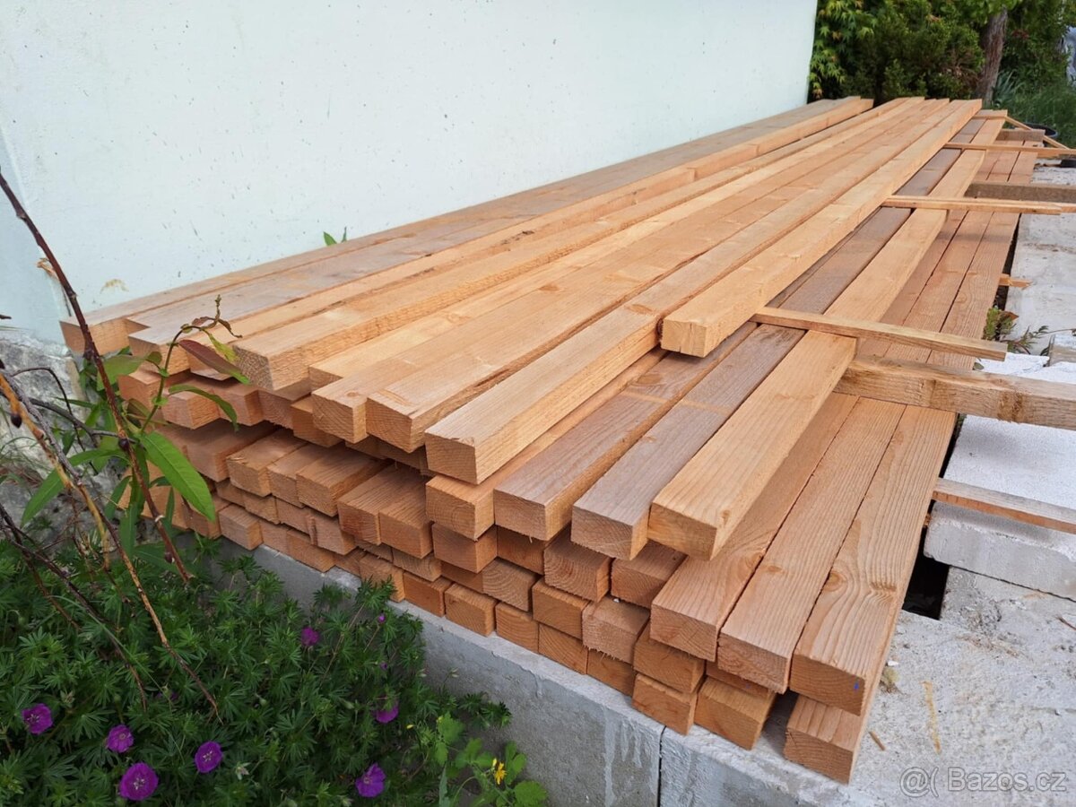 Střešní latě 60x40x4000mm