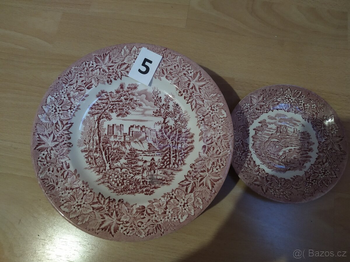 Anglický porcelán č.5 jednotlivé ceny v popise