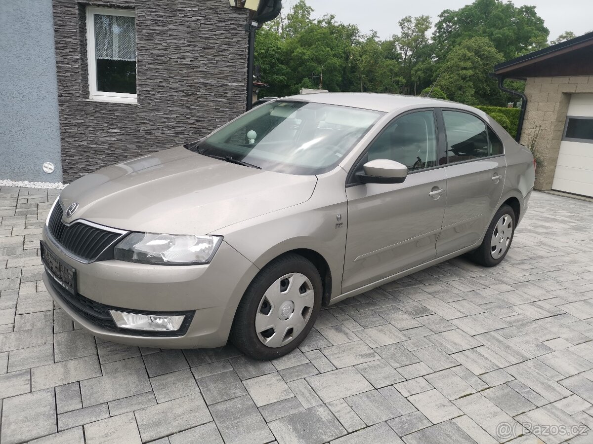 Škoda Rapid 1.2 TSi 63kw - 103454km - LEHKA HAVARIE