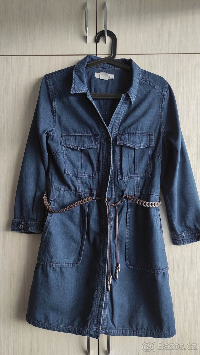 Šaty riflové H&M 42