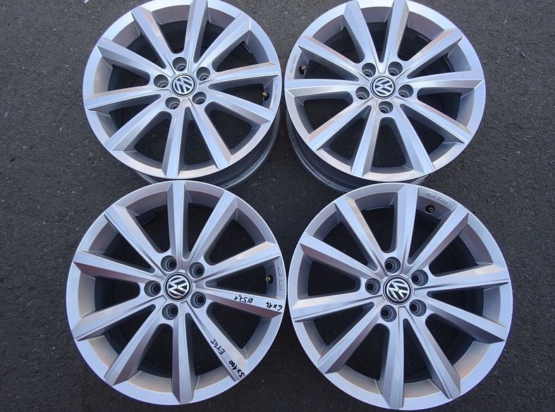 Alu disky origo VW, Škoda, 16", 5x100, ET 45, šíře 6J