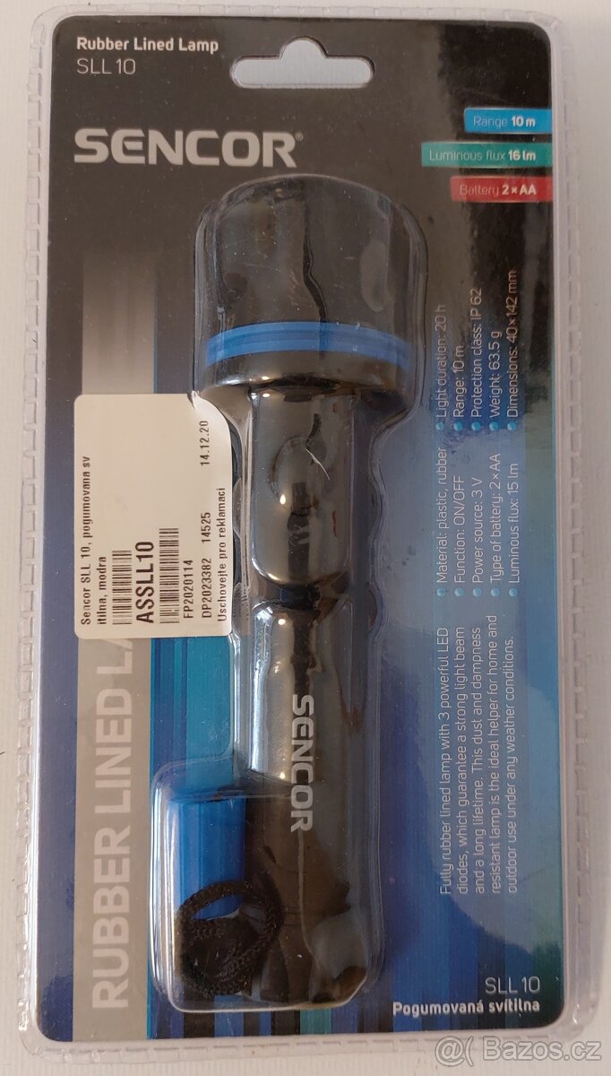 nová nerozbalená LED svítilna Sencor