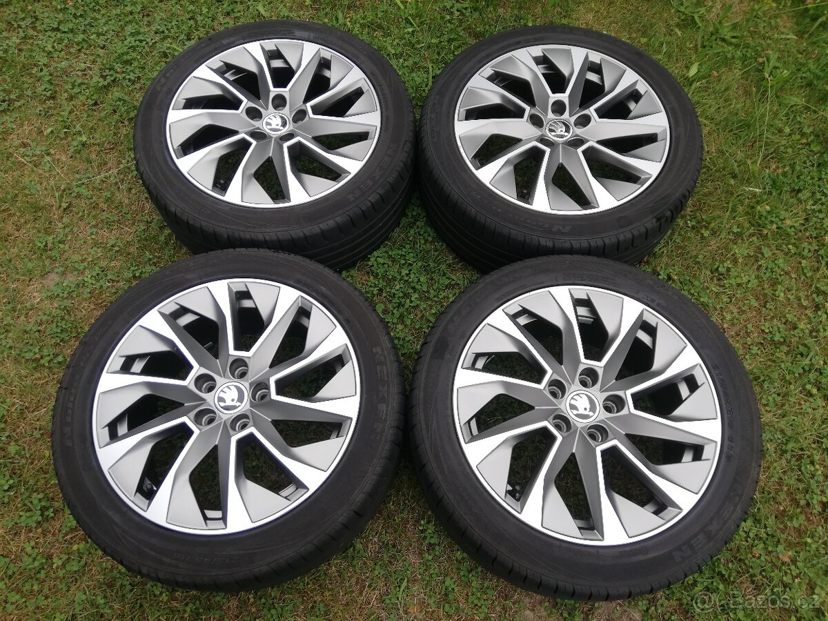 alu Škoda Fabia III,Rapid, alu Škoda Italia letní 215/45/16