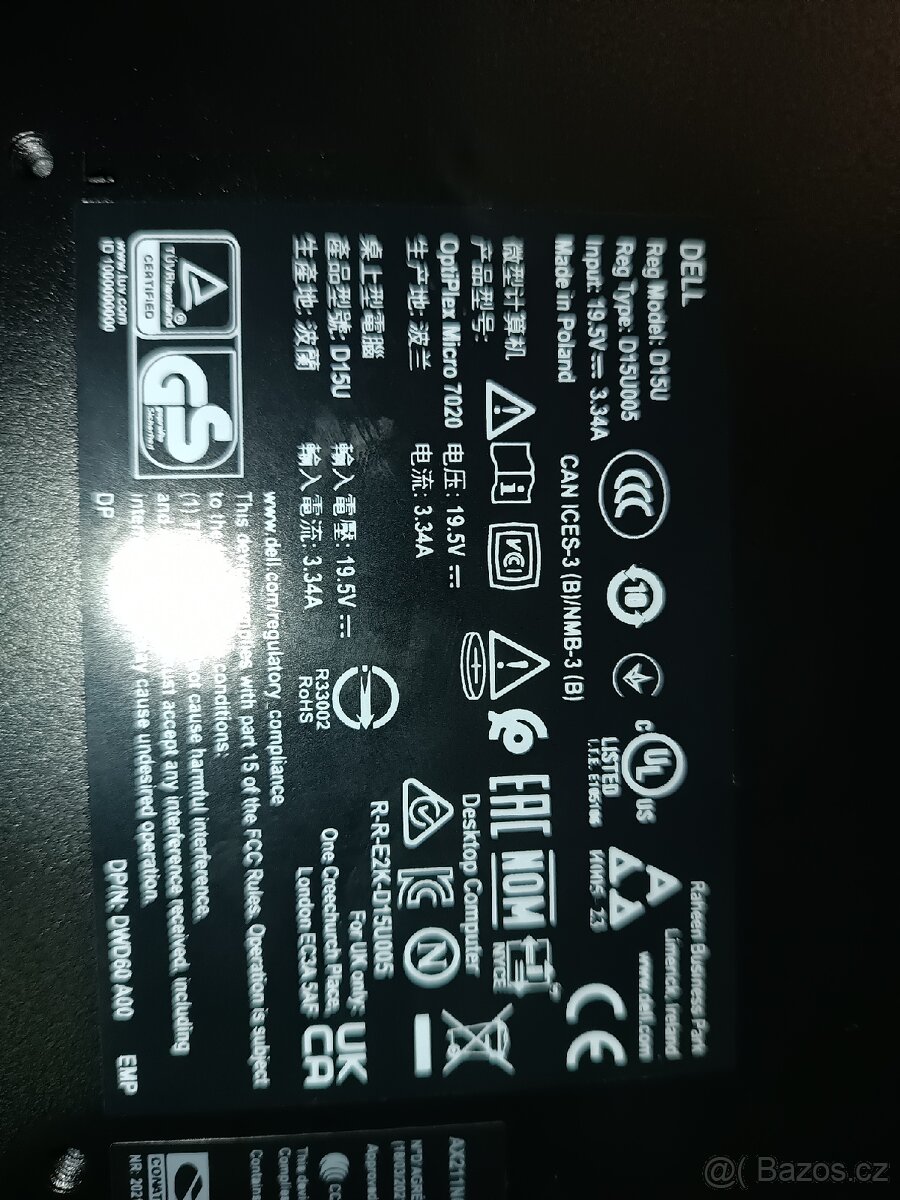 Dell Optiplex Micro 7020 i3