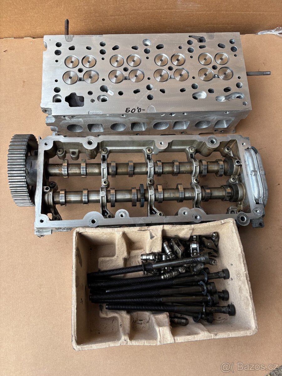 Hlava motoru + Vačky VW T6 BiTdi 150kw CXE