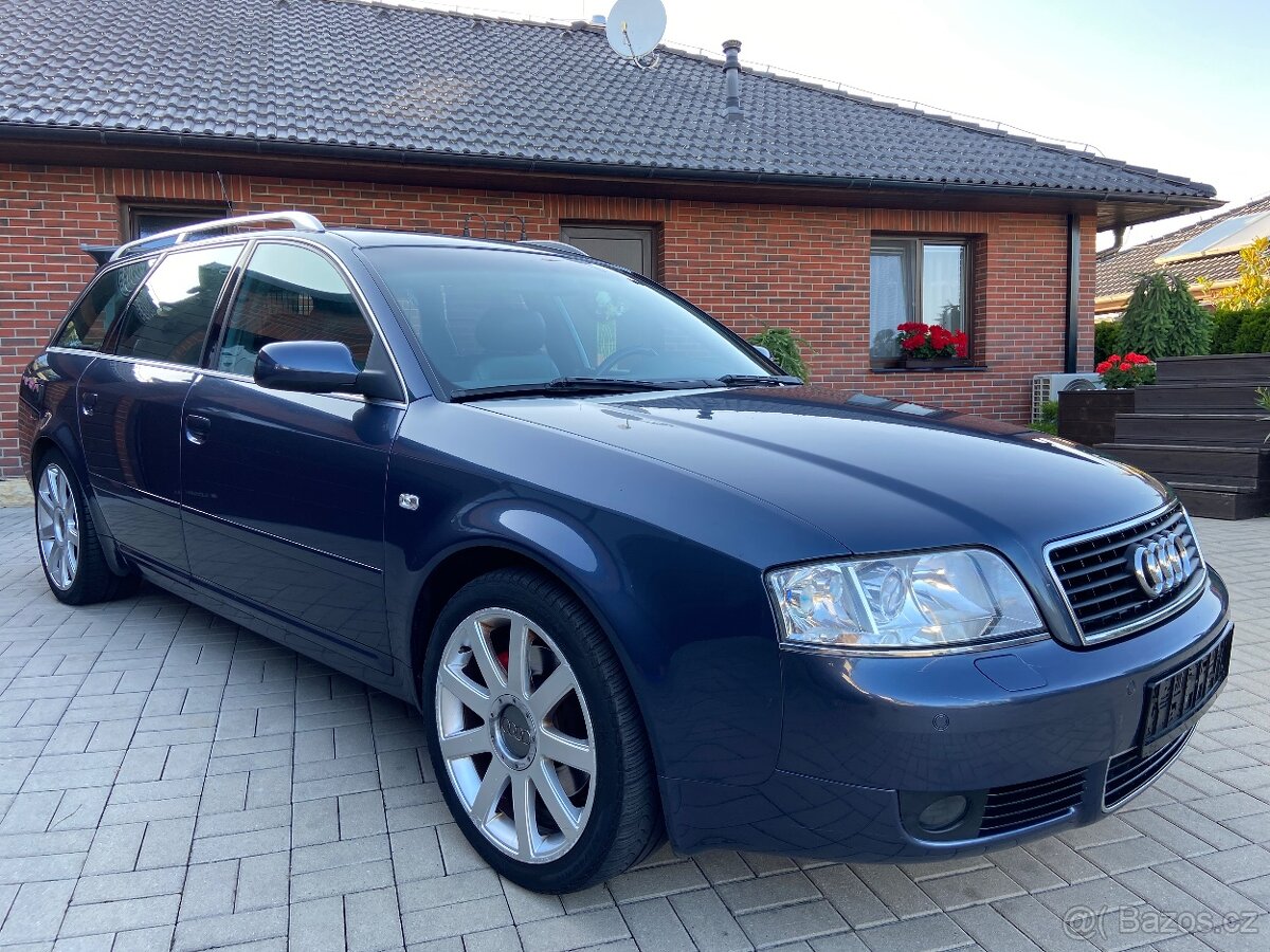 AUDI A6 / S LINE / QUATTRO / 2.4i V6 / XENON / ŠÍBR